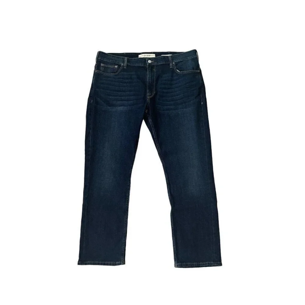 Guess Dark Blue Slim Straight Size 40/30
